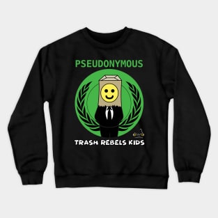 Pseudnonymous - Trash Rebels Kids Crewneck Sweatshirt